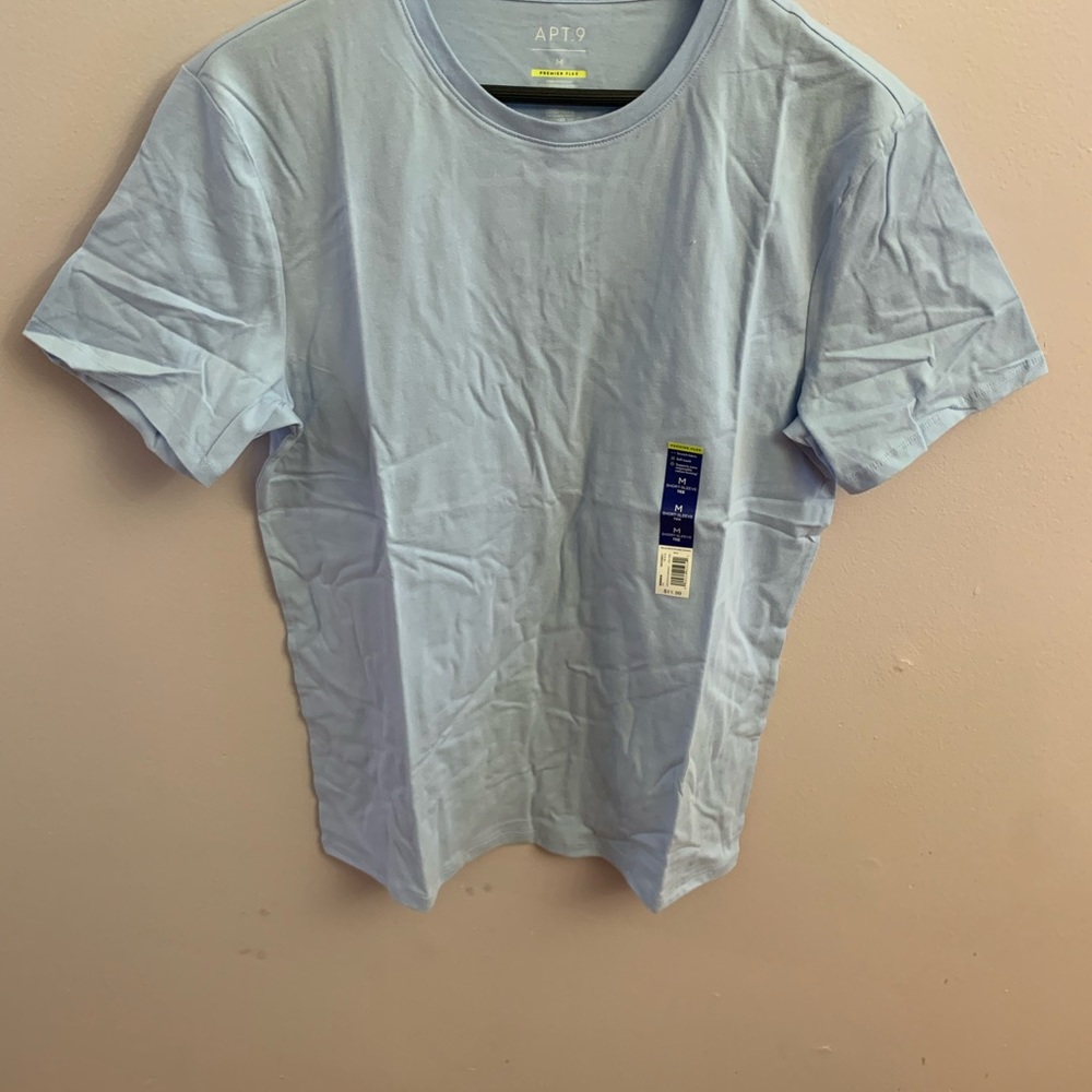 Men’s Premier Flex Short Sleeve Crewneck Tee Shirt (Frost Wind)